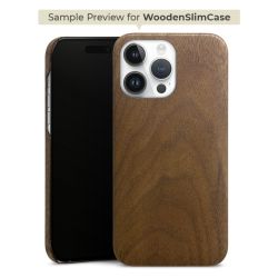 Wooden Slim Case walnut